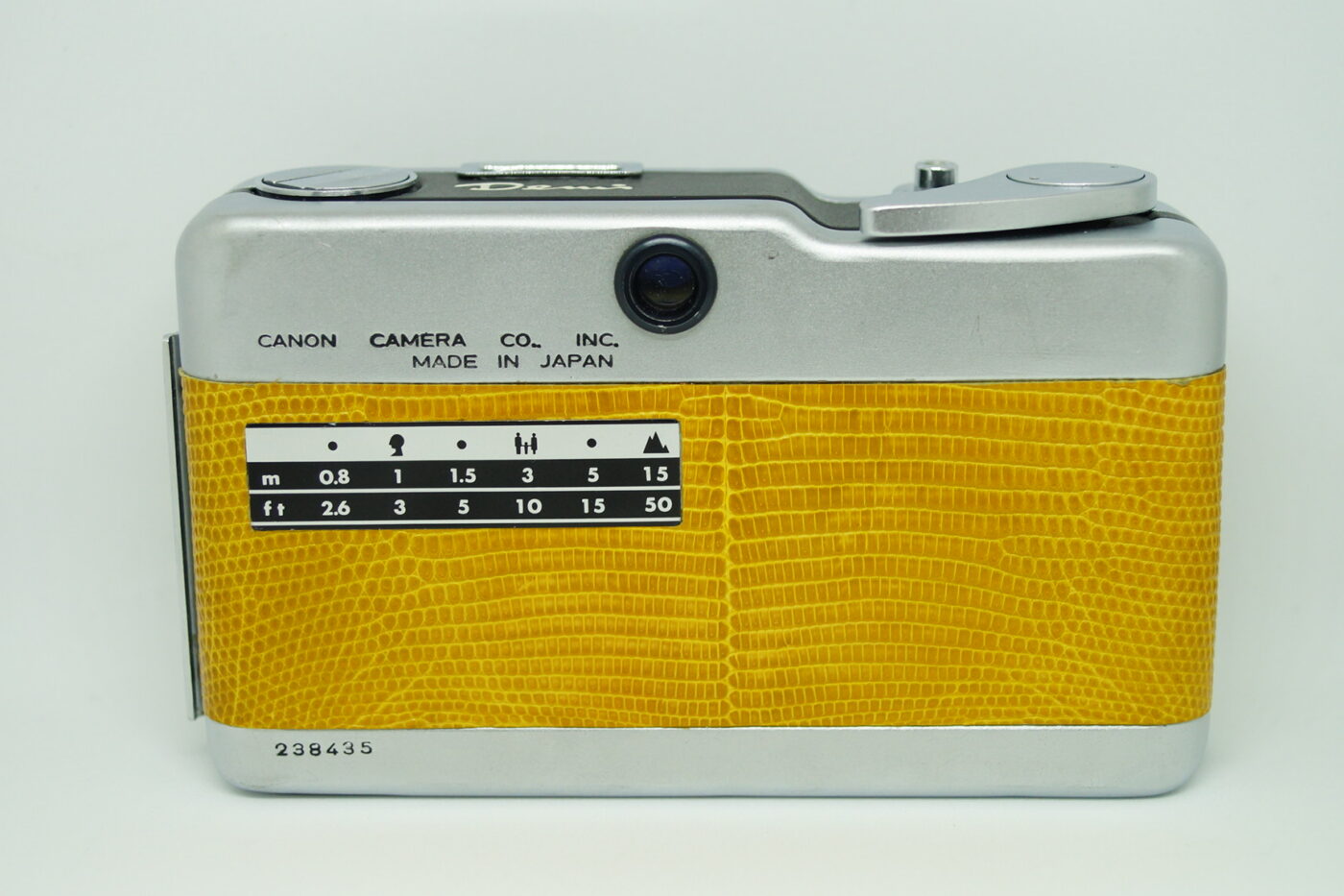 整備品 Canon Demi ハーフフィルムカメラ リザード本革張替済み - 浅草